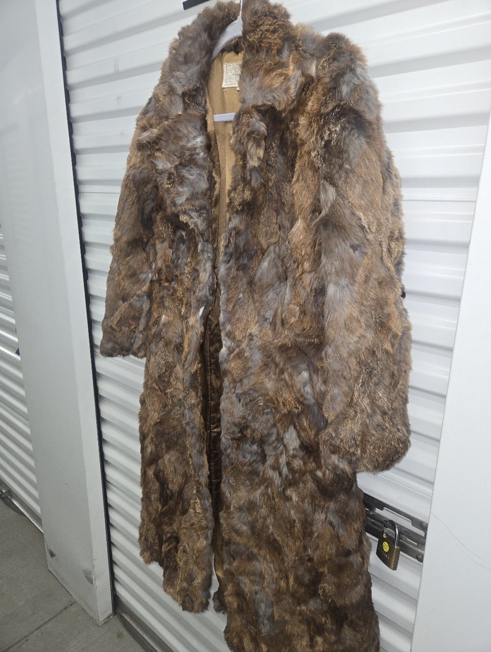 Dino Ricco Rabbit Fur Coat Size Large - Picture 4 of 16